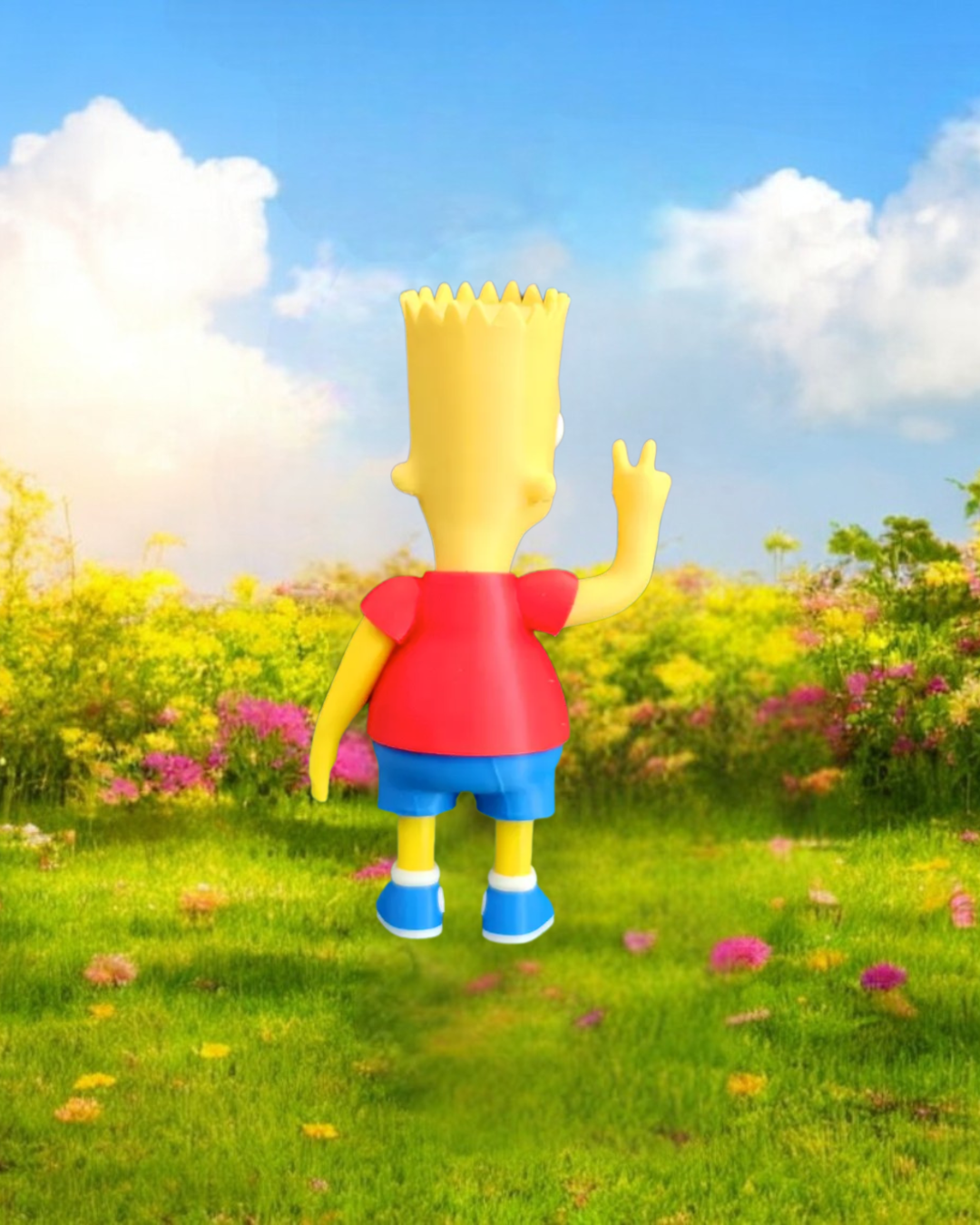 Bart Simpson Figurine 3D‑Printed Collectible