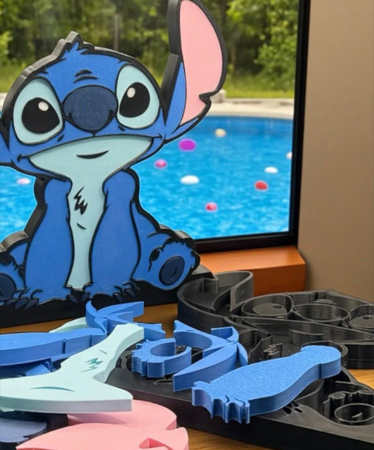 Stitch Fanart Standee Collectible Figurine