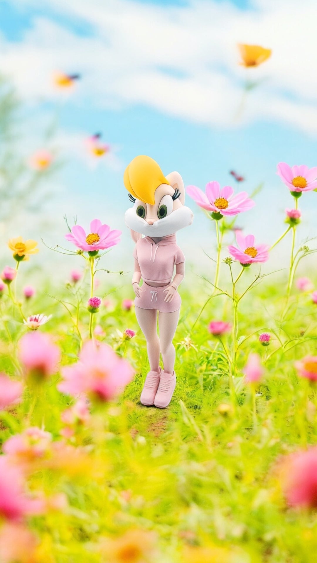 Lola Bunny Figurine 3D Printed Fan Art