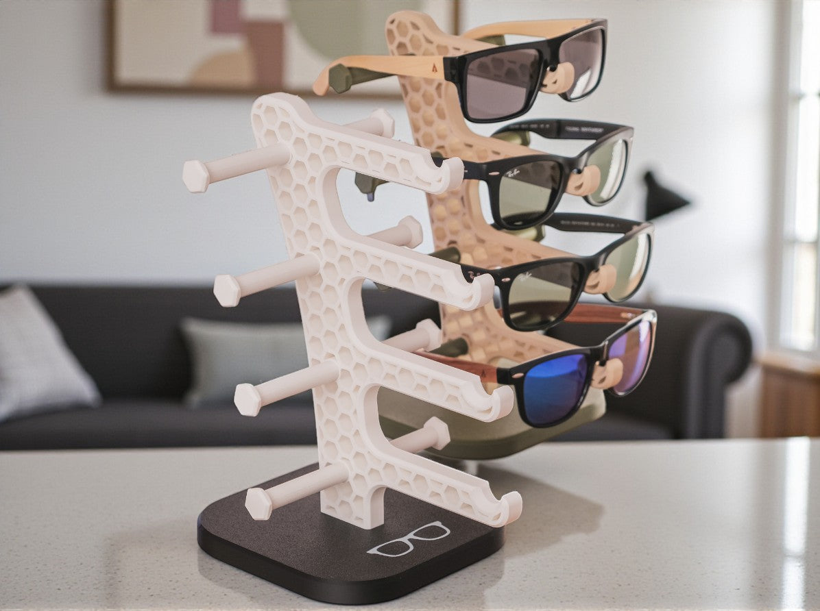 Modern Shade Stand Sunglasses Organizer