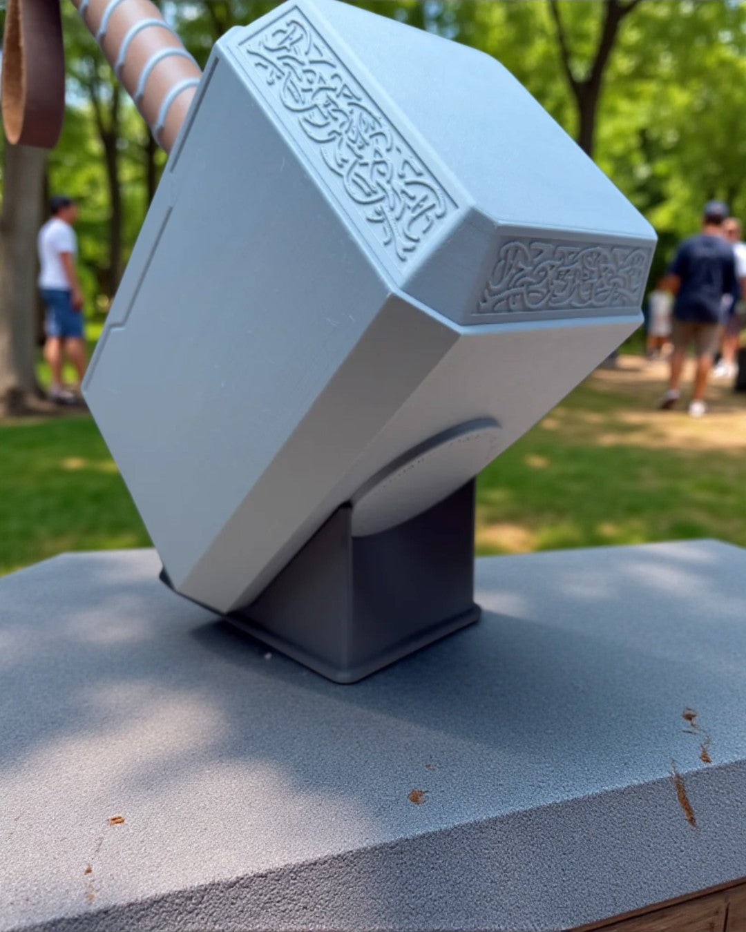 Mjölnir - Thor’s Hammer Full-Size 3D-Printed Replica (Display or Cosplay)