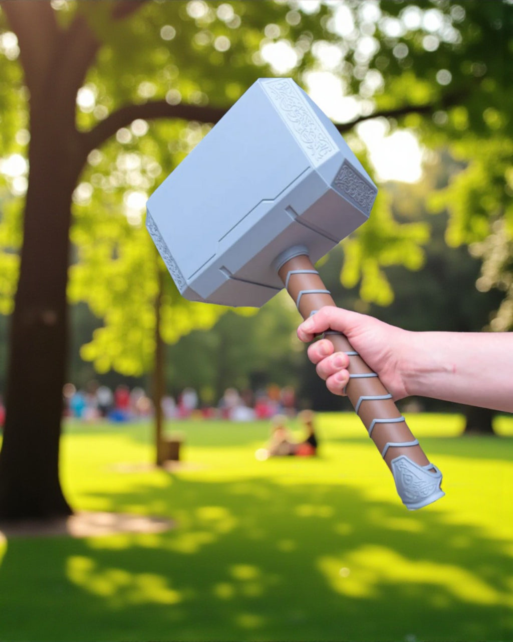 Mjölnir - Thor’s Hammer Full-Size 3D-Printed Replica (Display or Cosplay)