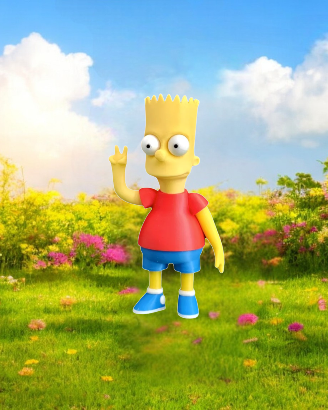 Bart Simpson Figurine                 3D‑Printed Collectible