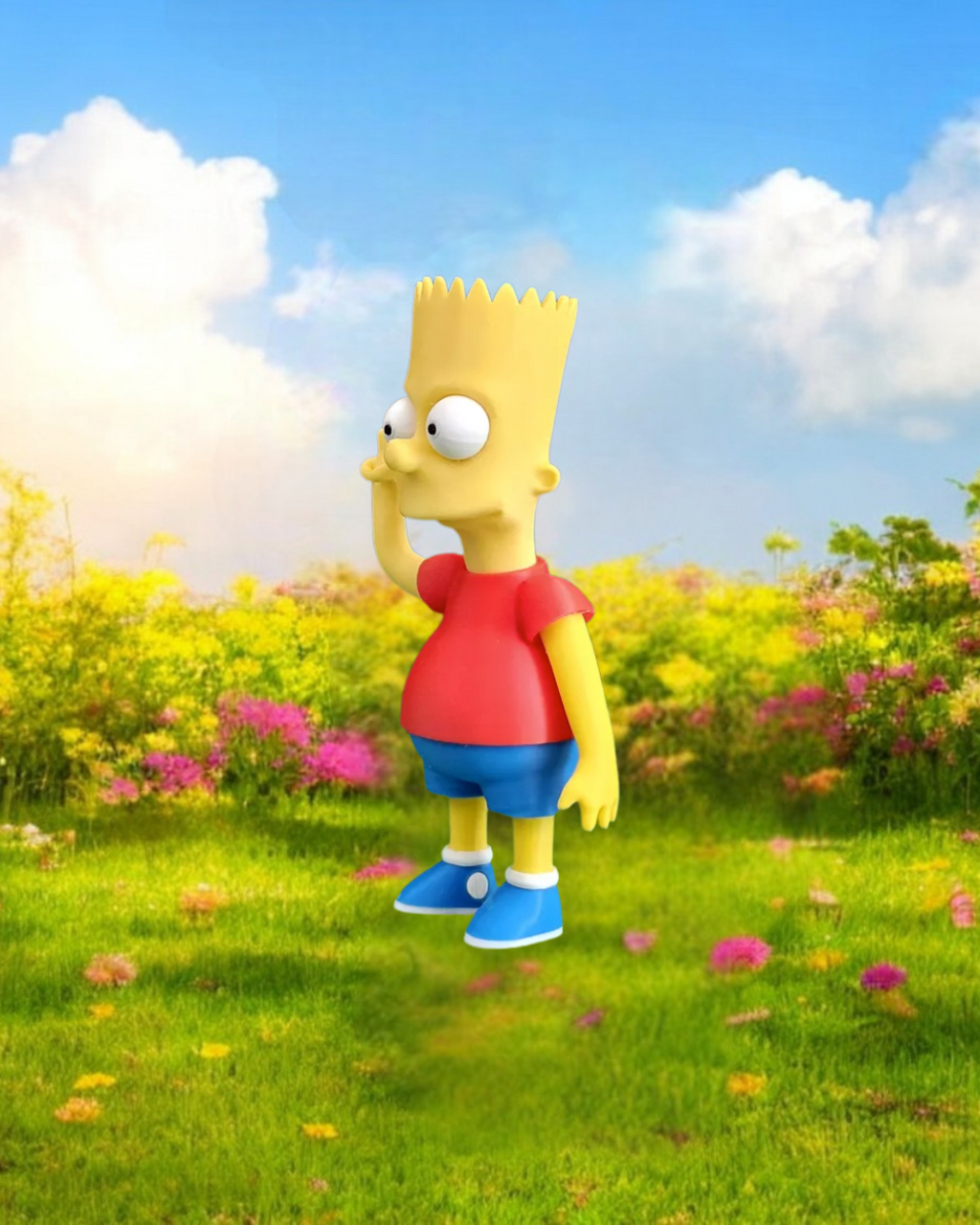 Bart Simpson Figurine                 3D‑Printed Collectible