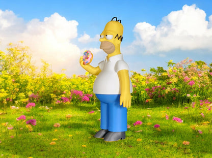 Homer Simpson Figurine       3D Printed Display Model