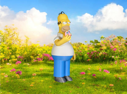 Homer Simpson Figurine       3D Printed Display Model