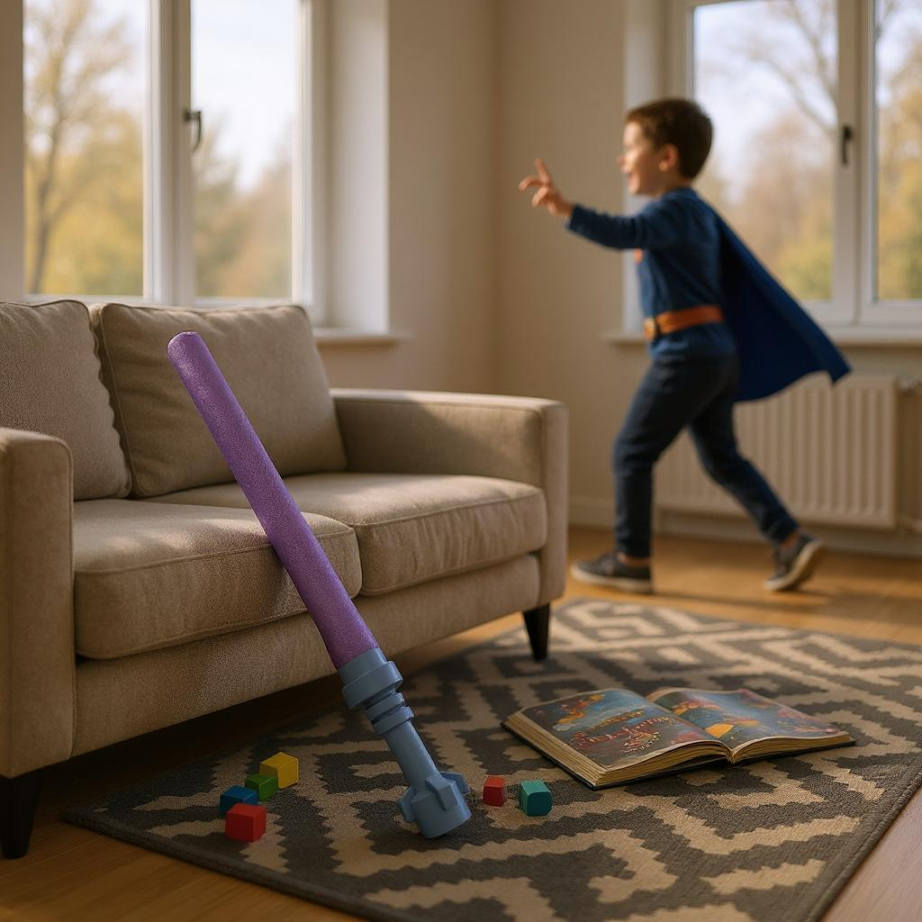 LEGO‑Style Lightsaber Pool Noodle Adapter   3D Printed Hilt with Bonus Double‑Sided Connector