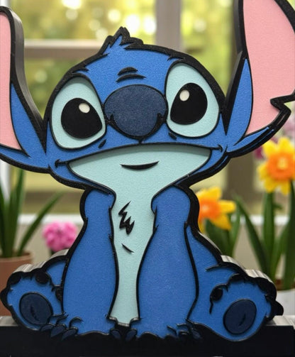 Stitch Fanart Standee                     Collectible Figurine