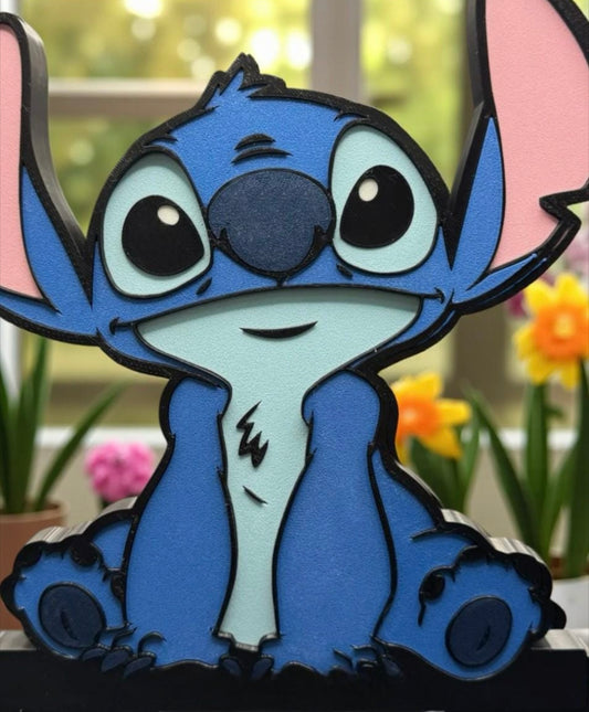 Stitch Fanart Standee                     Collectible Figurine