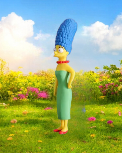 Marge Simpson Figurine     3D Printed Display Model