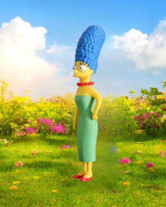 Marge Simpson Figurine     3D Printed Display Model