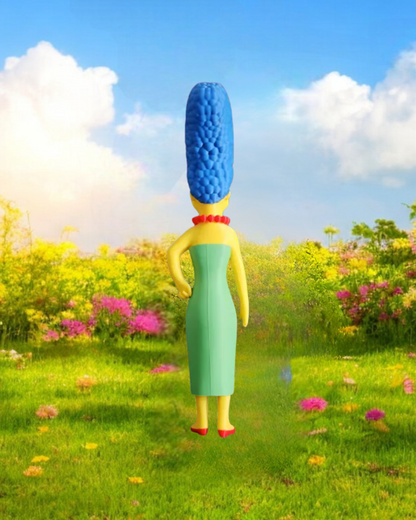Marge Simpson Figurine     3D Printed Display Model
