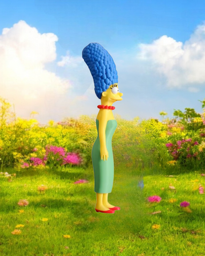 Marge Simpson Figurine     3D Printed Display Model