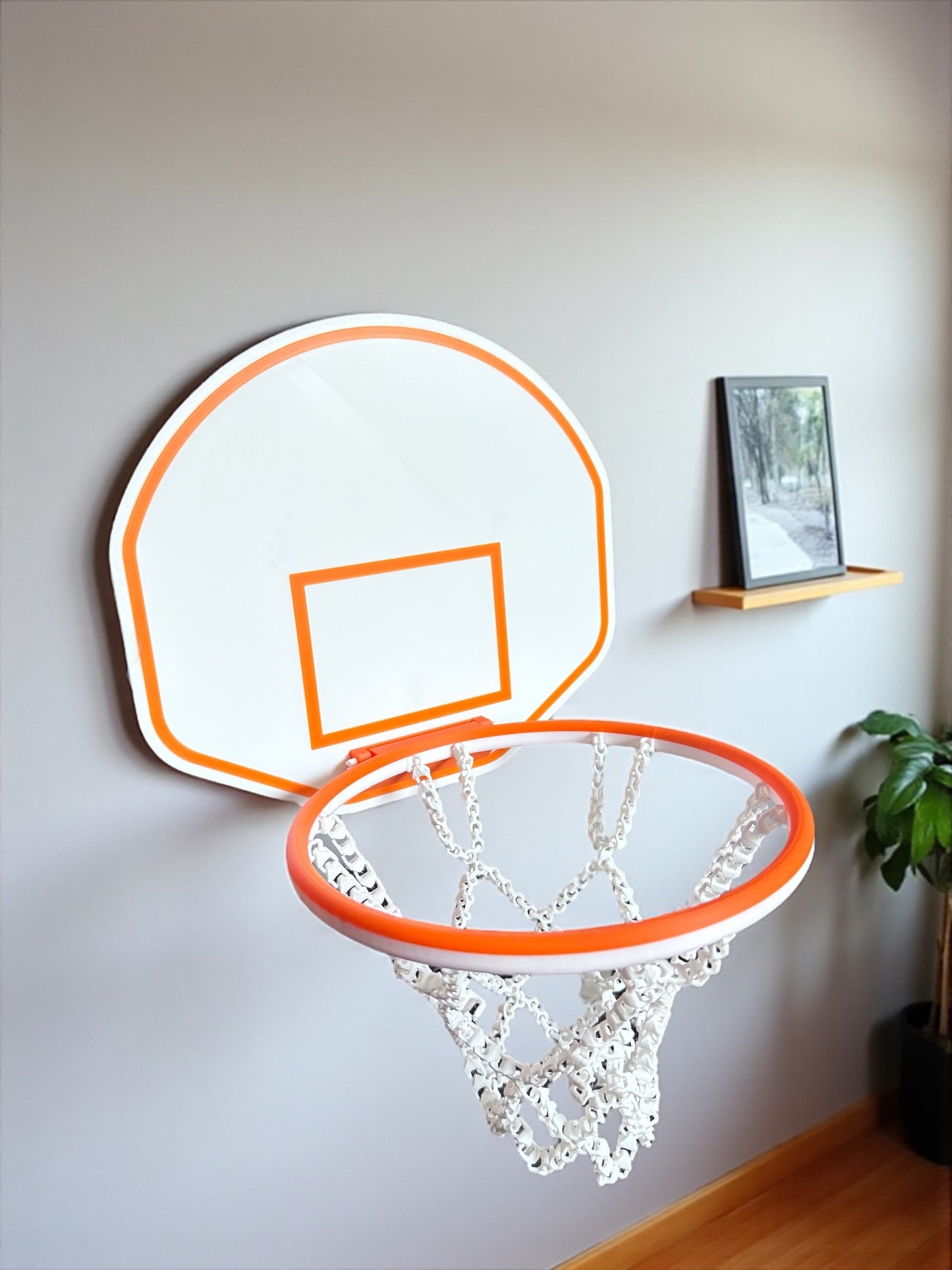 Mini Basketball Hoop – Modern Wall Mounted Interactive Decor