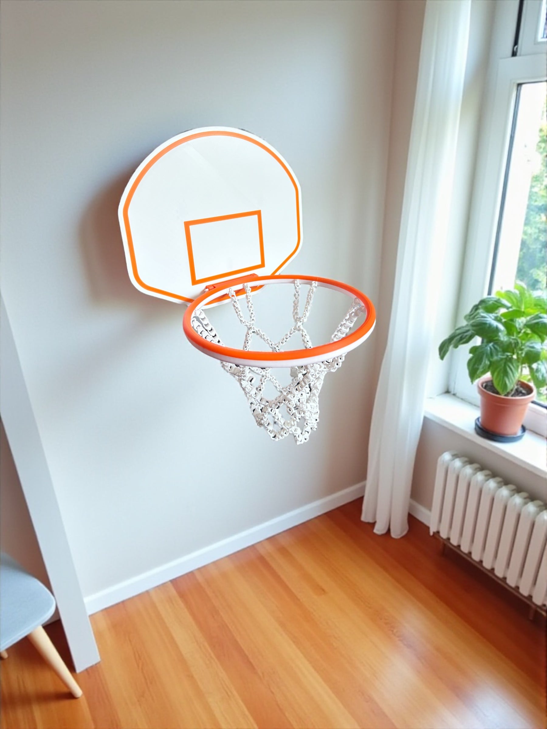 Mini Basketball Hoop – Modern Wall Mounted Interactive Decor
