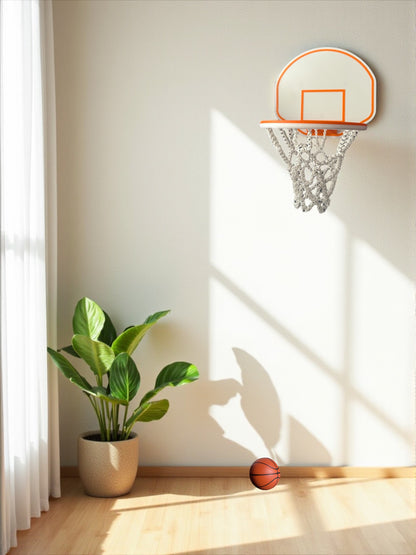 Mini Basketball Hoop – Modern Wall Mounted Interactive Decor