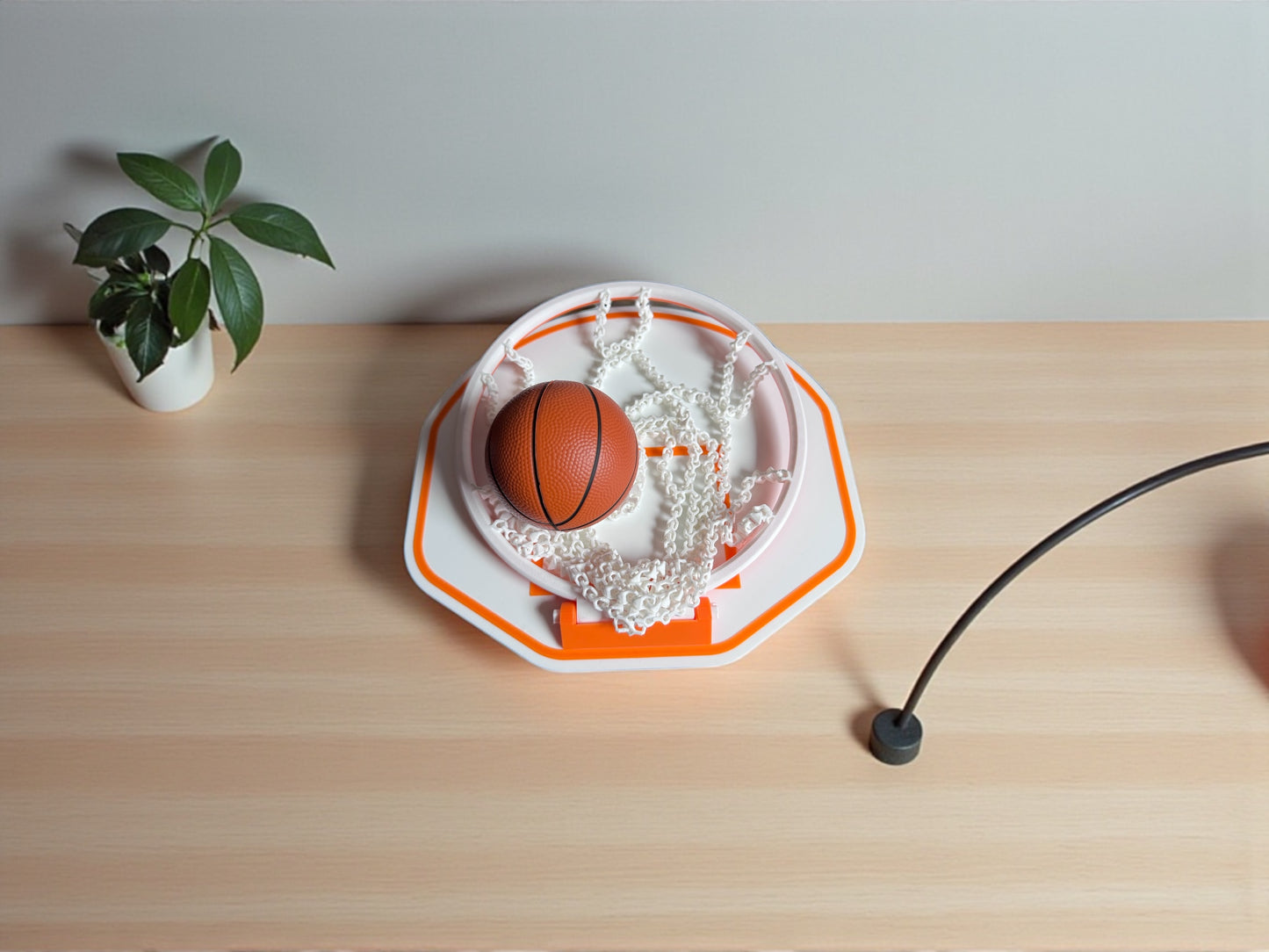 Mini Basketball Hoop – Modern Wall Mounted Interactive Decor