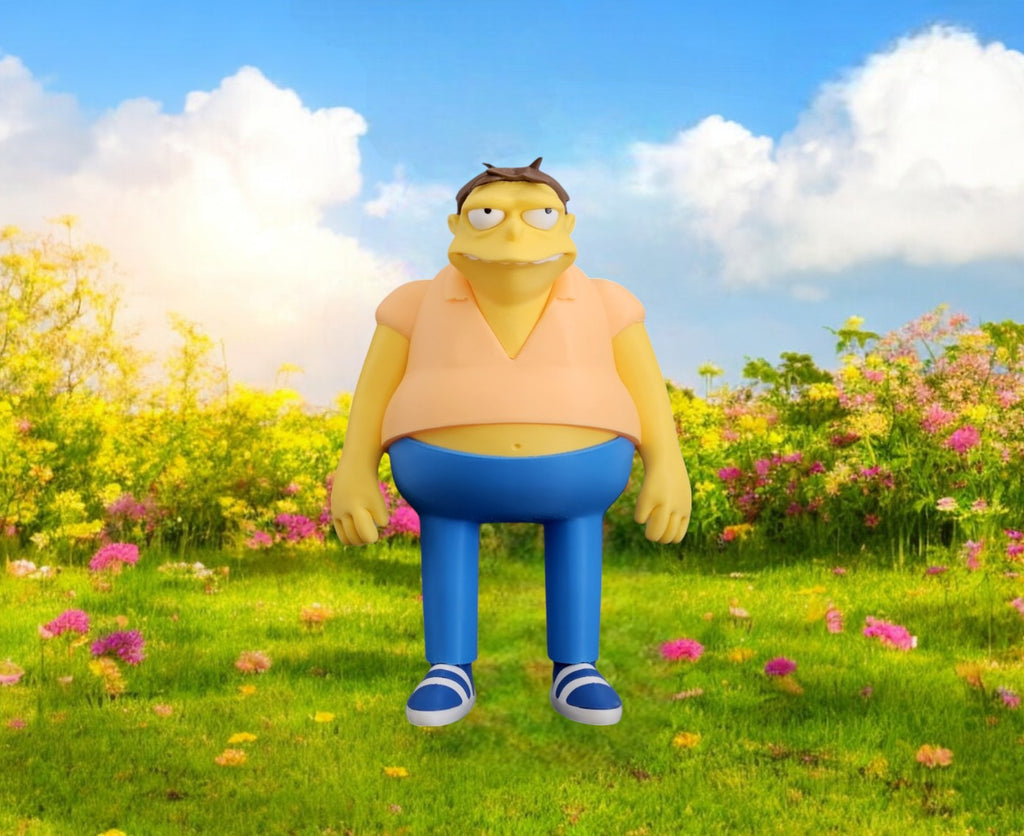 Barney Gumble Figurine   3D Printed Display Model The Simpsons