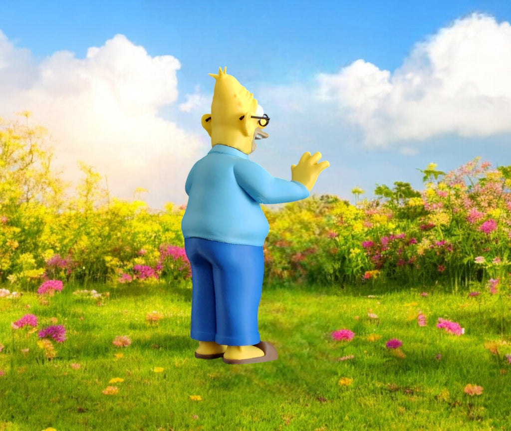 Abe “Grampa” Simpson Figurine    3D Printed Display Model