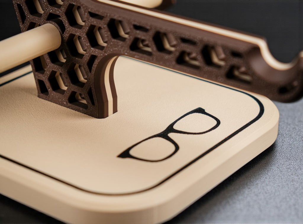 Mini Modern Shade Stand                              Sunglasses Organizer